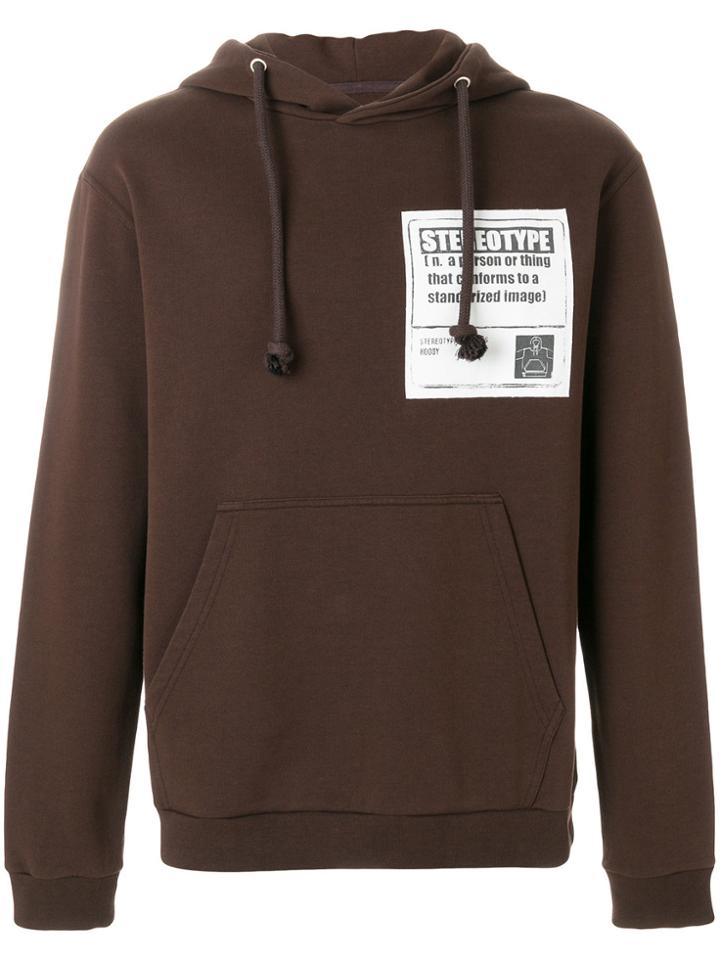 Maison Margiela Stereotype Hoodie - Brown