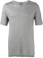 Lot78 Cashmere T-shirt, Men's, Size: Large, Grey, Micromodal/nylon/cashmere