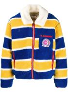 Marni Striped Fleece Jacket - Blue