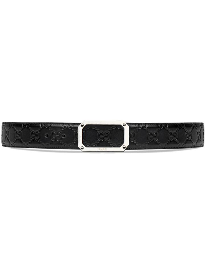Gucci Gucci Signature Leather Belt - Unavailable