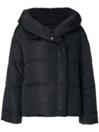 Theory Toralla Off Shoulder Puffer - Black