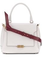 Anya Hindmarch - Small Bathur Tote - Women - Calf Leather - One Size, Grey, Calf Leather