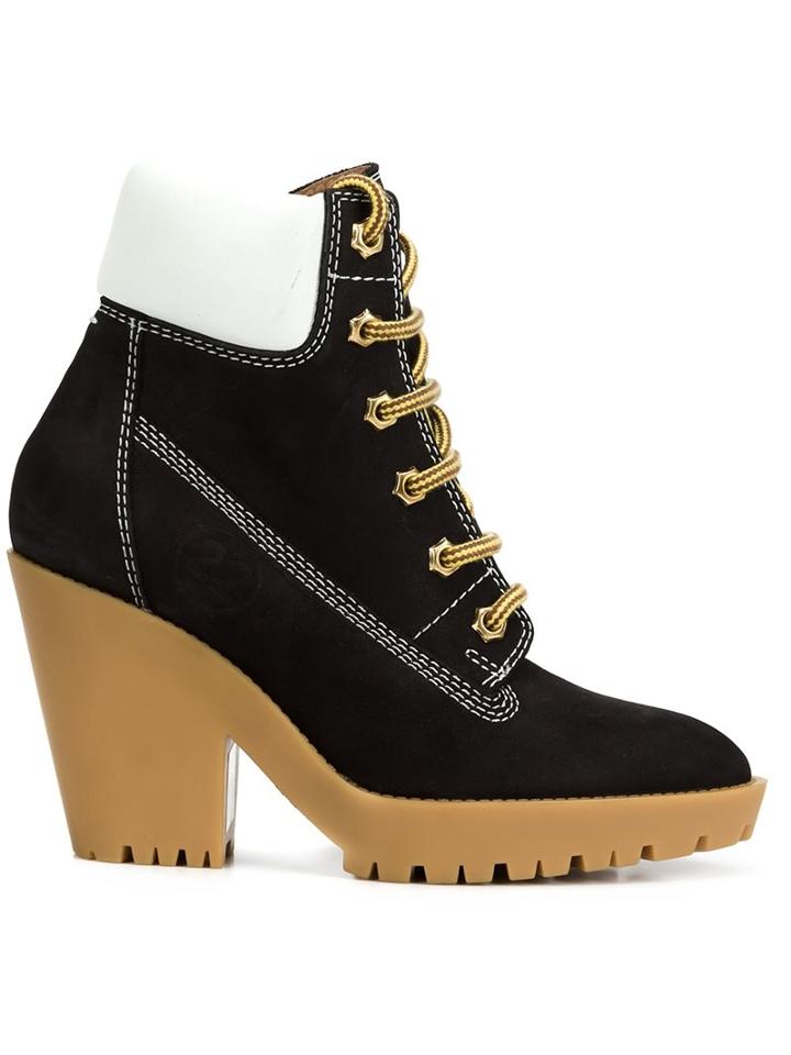 Maison Margiela Chunky Heel Lace-up Boots