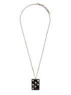 Chanel Vintage Domino Pendant Necklace