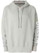 Calvin Klein Jeans Logo Print Hoodie - Grey