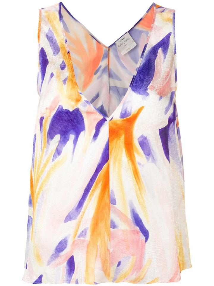 Forte Forte Printed Vest - Pink