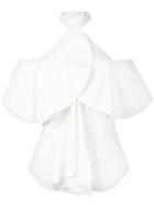 Kitx Cold Shoulder Blouse - White