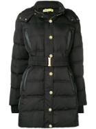 Versace Jeans Midi Puffer Jacket - Black