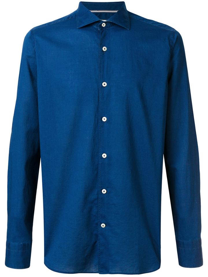Al Duca D'aosta 1902 Longsleeved Button Shirt - Blue