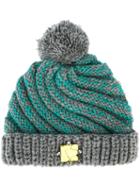 Eshvi Eshvi X 711 'robot' Beanie, Women's, Grey, Wool