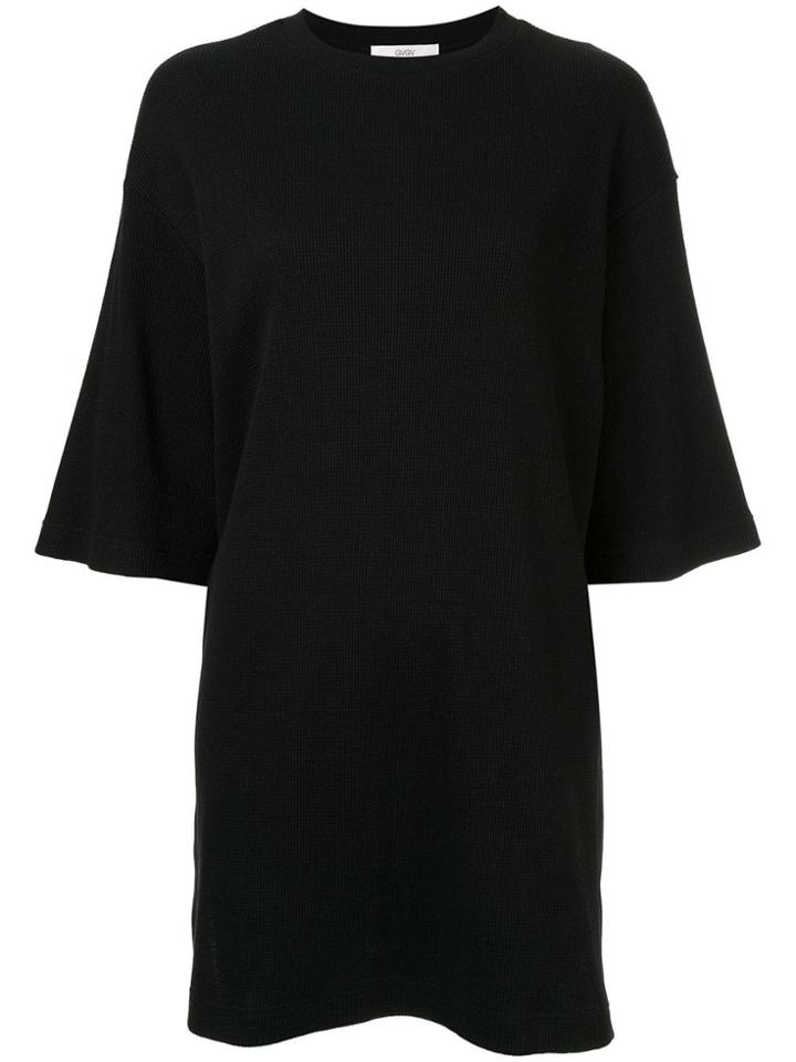G.v.g.v. Waffle T-shirt - Black