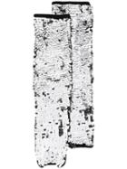 Off-white - Sequins Embellished Gloves - Women - Viscose - One Size, Black, Viscose