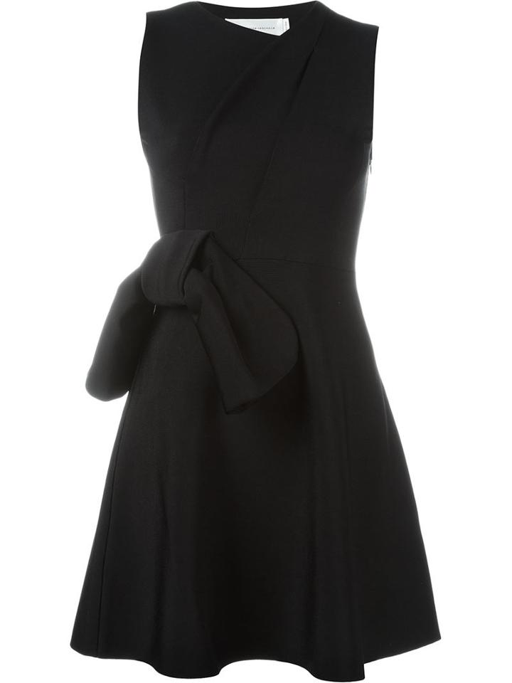 Victoria Victoria Beckham Bow Detail Skater Dress