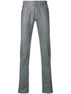 Jacob Cohen Handkerchief Straight-leg Trousers - Grey