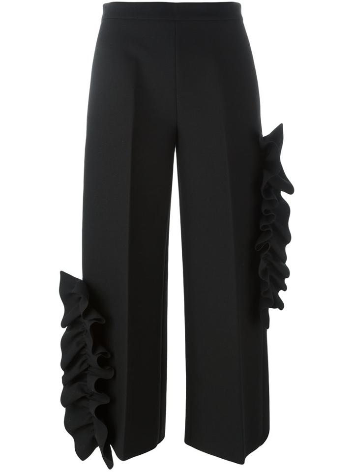 Msgm Ruffle Detail Trousers