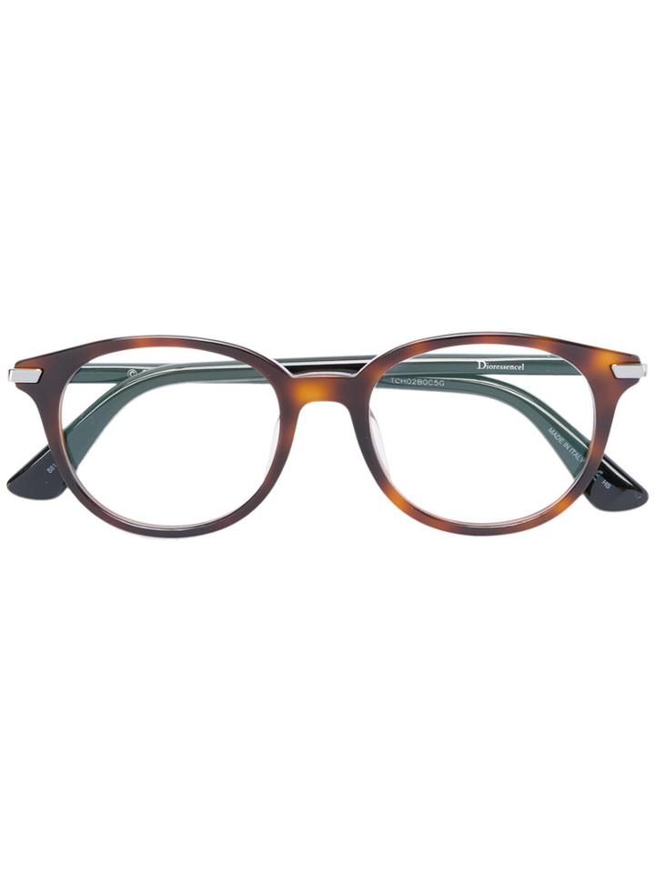 Dior Eyewear - Tortoiseshell Glasses - Unisex - Acetate - One Size, Brown, Acetate
