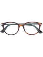 Dior Eyewear - Tortoiseshell Glasses - Unisex - Acetate - One Size, Brown, Acetate
