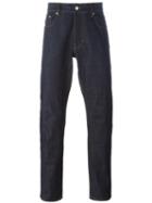 Ami Alexandre Mattiussi Ami Fit Jeans, Men's, Size: 35, Blue, Cotton