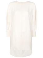 Victoria Beckham Satin Top - White