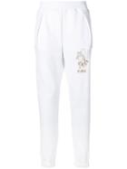 Omc Embroidered Prayer Detail Track Pants - White