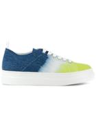 Msgm Gradient Low-top Sneakers - Multicolour