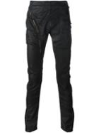 Rick Owens Drkshdw 'aircut' Trousers, Men's, Size: Medium, Black, Cotton/spandex/elastane