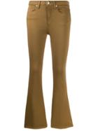 Dondup Kick Flare Trousers - Brown