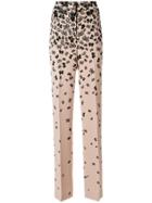 Bottega Veneta Eyewear Butterfly Print Trousers - Nude & Neutrals