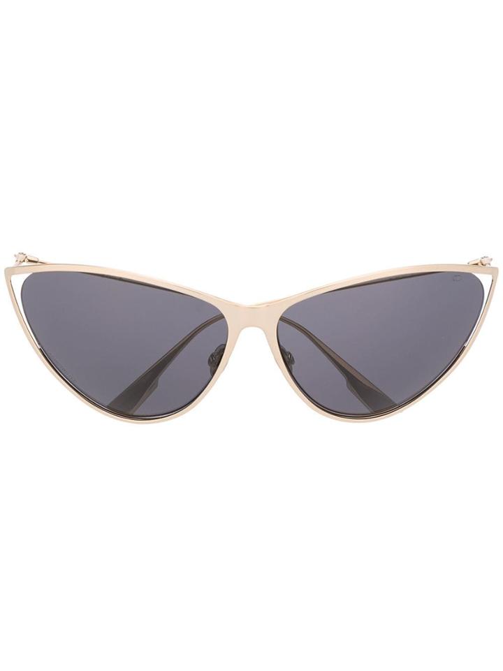 Dior Eyewear New Motard Sunglasses - Gold