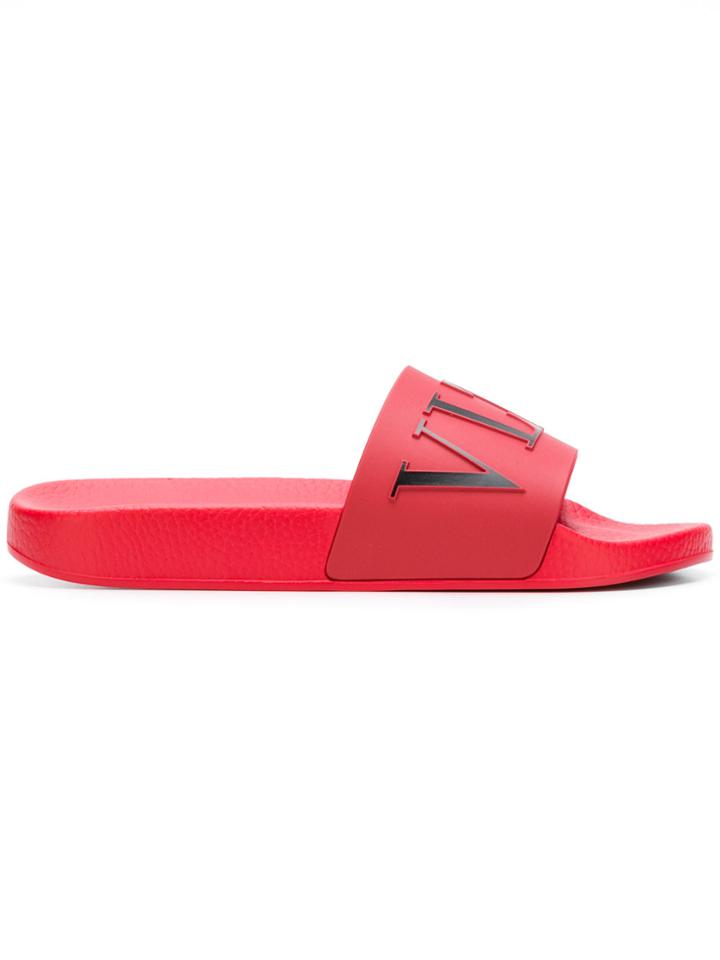 Valentino Valentino Garavani Rubber Sandal - Red