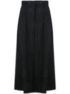 Yohji Yamamoto Palazzo Trousers - Black