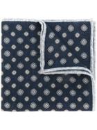 Eleventy Printed Pocket Square - Grey