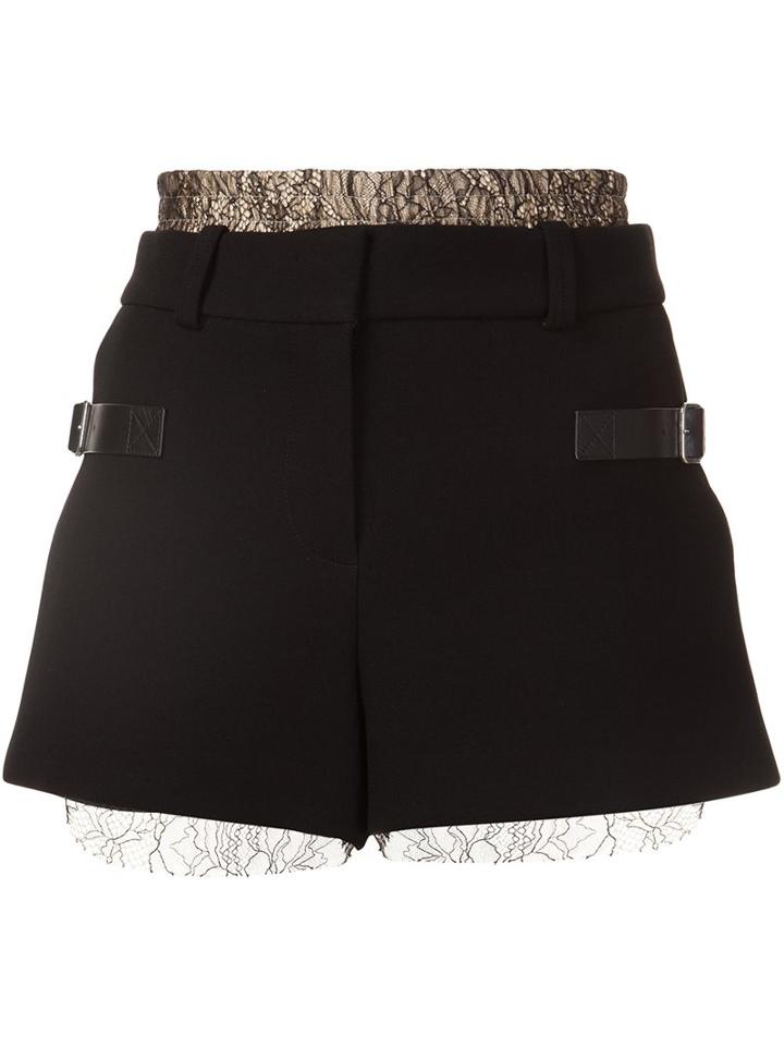 Vera Wang Lace Layer Shorts