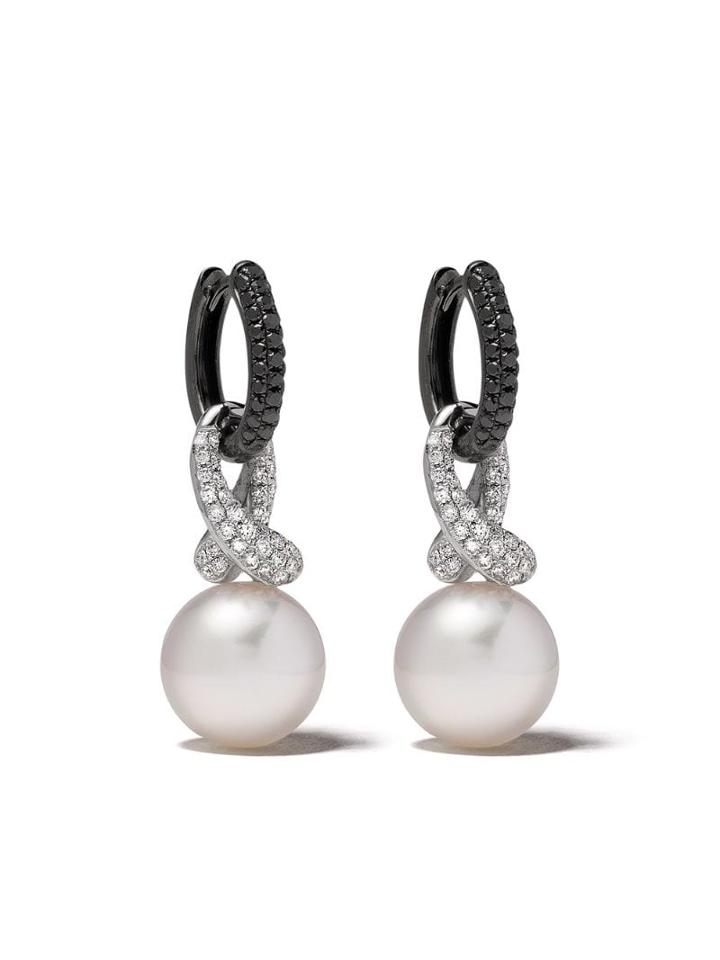 Yoko London 18kt White Gold Twilight South Sea Pearl And Diamond