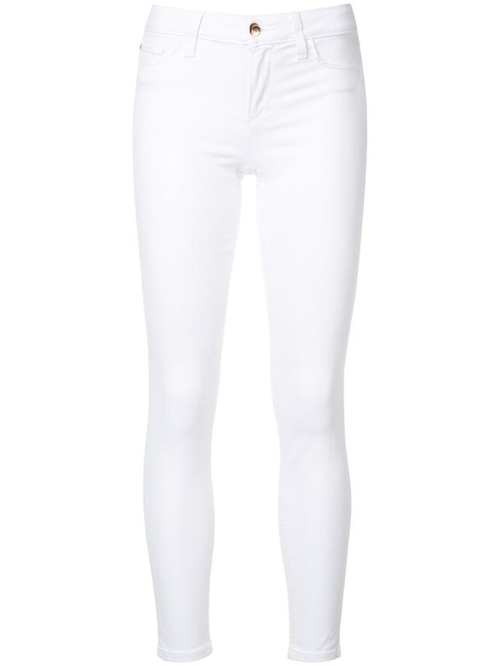 Joe's Jeans Hennie Jeans, Women's, Size: 24, White, Cotton/rayon/spandex/elastane