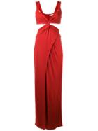 Galvan Horizon Dress - Red