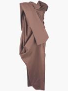Rick Owens - Egret Evening Dress - Women - Cotton/spandex/elastane - 44, Nude/neutrals, Cotton/spandex/elastane