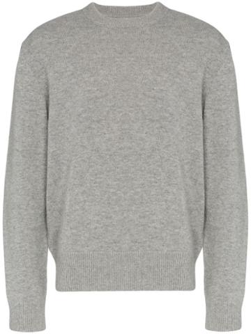 Sunflower Moon Knitted Jumper - Grey
