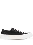 Ami Alexandre Mattiussi Low Top Vulcanized Trainers - Black