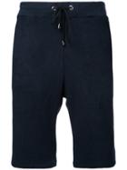 Drawstring Bermuda Shorts - Men - Cotton - M, Blue, Cotton, Estnation