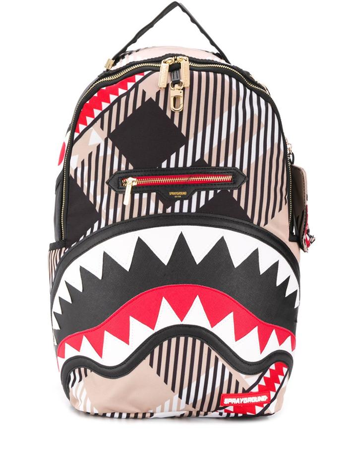 Sprayground All-over Print Backpack - Neutrals