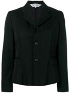 Comme Des Garçons Vintage Ruched Lining Blazer - Black