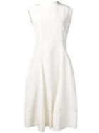 Jil Sander Sleeveless Midi Dress - White