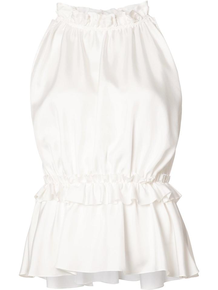 Zac Zac Posen - 'margaret' Blouse - Women - Silk - 8, White, Silk