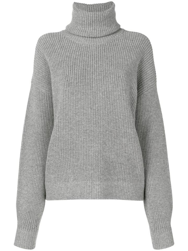 Tory Burch Basic Jumper - Grey