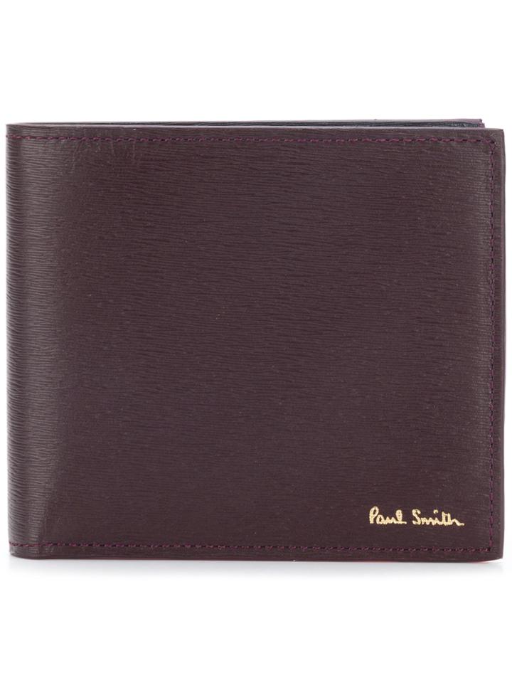 Paul Smith Classic Logo Wallet - Red
