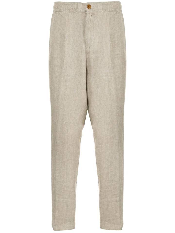 Kent & Curwen Elasticated Trousers - Neutrals
