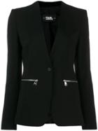Karl Lagerfeld Logo Tape Blazera - Black