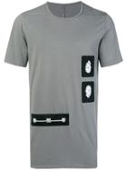 Rick Owens Drkshdw Loose Printed T-shirt - Grey