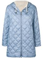 Max Mara Reversible Hooded Jacket - Blue